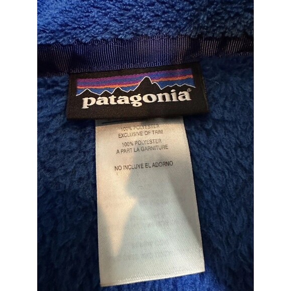 PATAGONIA Re-Tool 1/4 Snap-T polartec fleece pullover jacket MEDIUM style 25442 - Picture 5 of 16